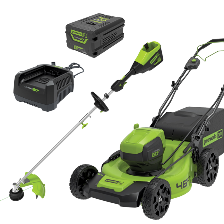 60V The Greenworks Mower & Trimmer Kit Greenworks Australia