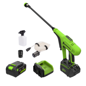 Greenworks 24V POWERALL 600 psi Power Cleaner Kit with Dual Voltage 24V/60V Charger